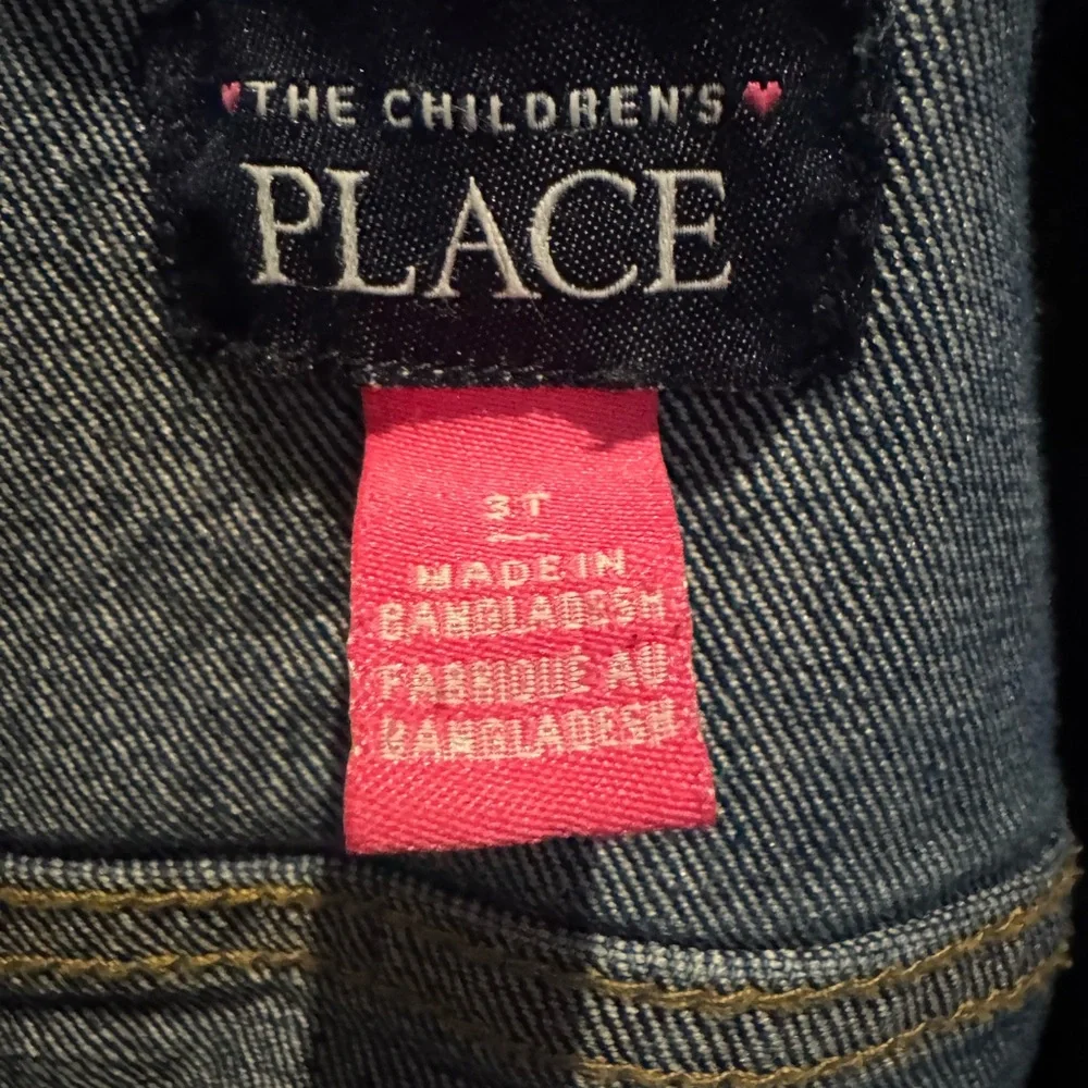 The Children's Place Dark Blue Jean Jacket